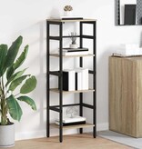 VidaXL Boekenkast Sonoma Eiken 40 x 29,5 x 115 cm Bewerkt hout