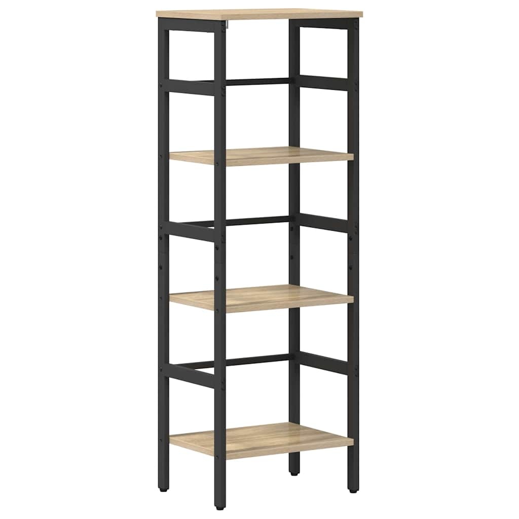 VidaXL Boekenkast Sonoma Eiken 40 x 29,5 x 115 cm Bewerkt hout