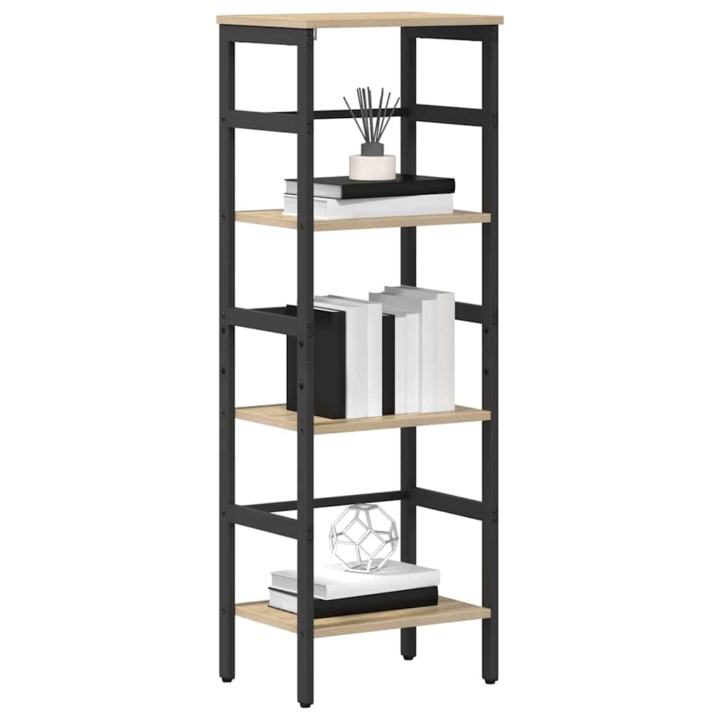 VidaXL Boekenkast Sonoma Eiken 40 x 29,5 x 115 cm Bewerkt hout