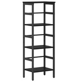 VidaXL Boekenkast Zwart Eiken 40 x 29,5 x 115 cm Bewerkt hout