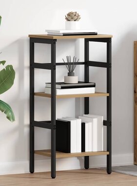 VidaXL Boekenkast Artisan Eiken 40 x 29,5 x 81 cm Bewerkt hout
