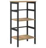VidaXL Boekenkast Artisan Eiken 40 x 29,5 x 81 cm Bewerkt hout
