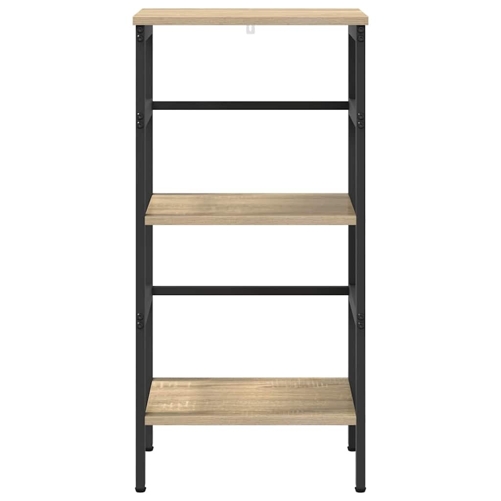 VidaXL Boekenkast Sonoma Eiken 40 x 29,5 x 81 cm Bewerkt hout