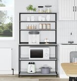 VidaXL Keukenplank Grijs Sonoma 100 x 40 x 168 cm Bewerkt hout