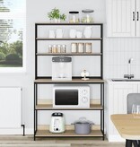 VidaXL Keukenplank Sonoma Eiken 100 x 40 x 168 cm Bewerkt hout