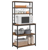 VidaXL Keukenplank Oud Hout 80 x 40 x 168 cm Bewerkt hout