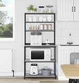 VidaXL Keukenplank Grijs Sonoma 80 x 40 x 168 cm Bewerkt hout