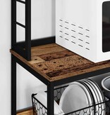 VidaXL Keukenplank Oud Hout 60 x 40 x 168 cm Bewerkt hout