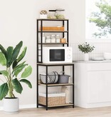 VidaXL Keukenplank Sonoma Eiken 60 x 40 x 168 cm Bewerkt hout