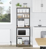 VidaXL Keukenplank Sonoma Eiken 60 x 40 x 168 cm Bewerkt hout