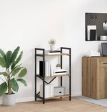 VidaXL Boekenkast Artisan Eiken 56 x 34 x 96 cm Bewerkt hout