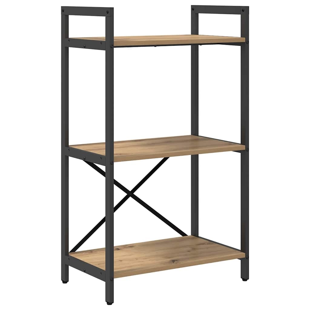 VidaXL Boekenkast Artisan Eiken 56 x 34 x 96 cm Bewerkt hout