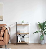 VidaXL Boekenkast Artisan Eiken 56 x 34 x 96 cm Bewerkt hout