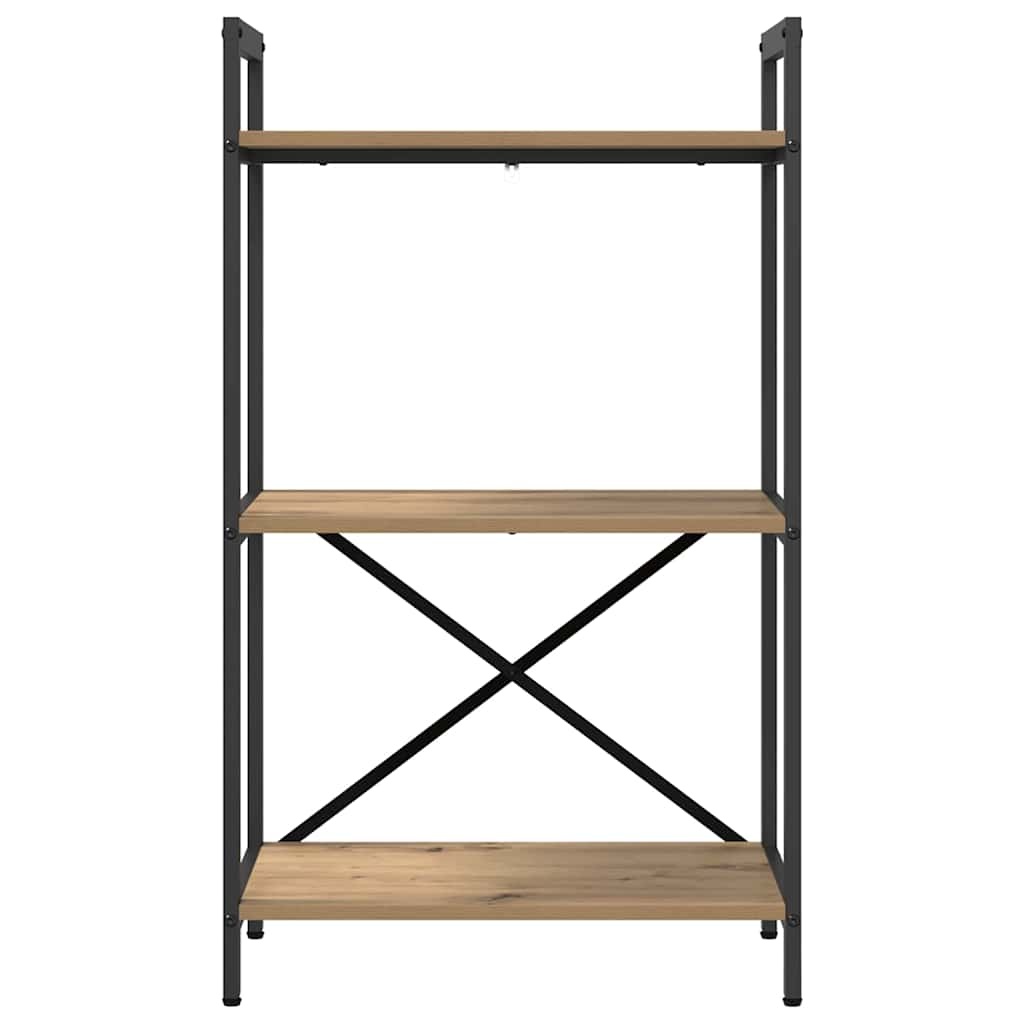 VidaXL Boekenkast Artisan Eiken 56 x 34 x 96 cm Bewerkt hout