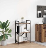 VidaXL Boekenkast Oud Hout 56 x 34 x 96 cm Bewerkt hout