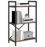VidaXL Boekenkast Oud Hout 56 x 34 x 96 cm Bewerkt hout