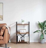 VidaXL Boekenkast Oud Hout 56 x 34 x 96 cm Bewerkt hout