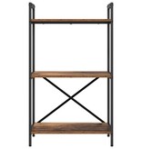 VidaXL Boekenkast Oud Hout 56 x 34 x 96 cm Bewerkt hout