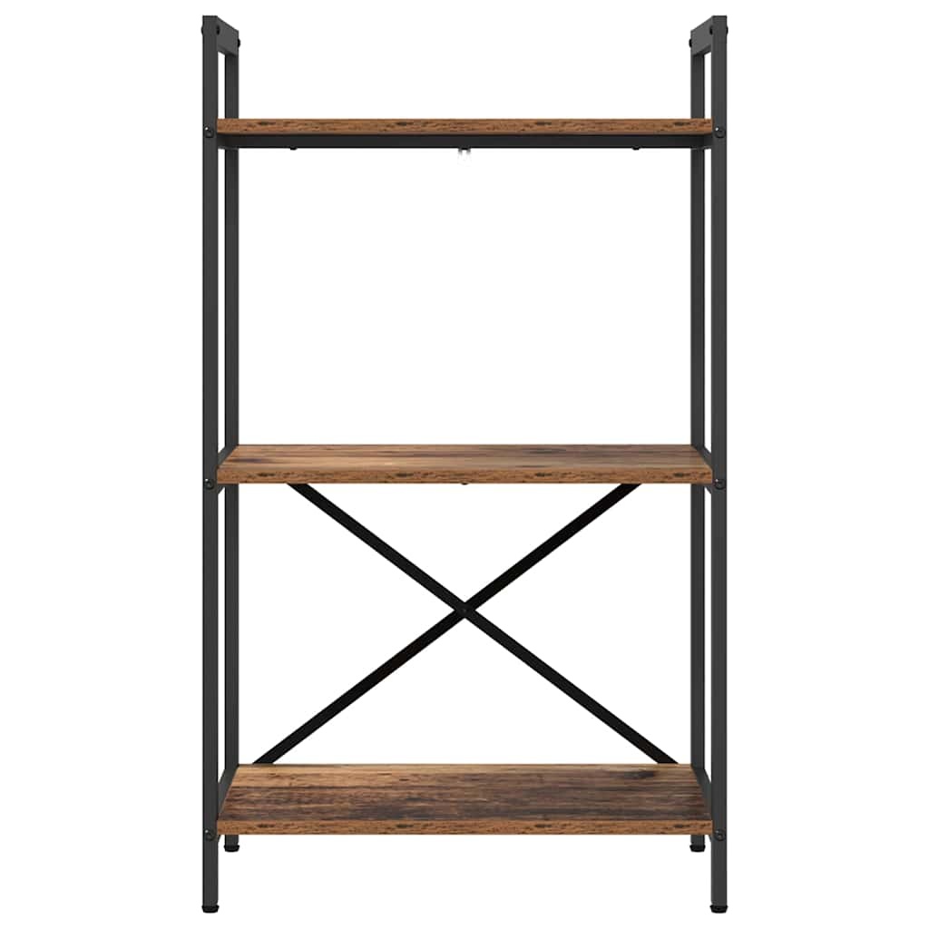 VidaXL Boekenkast Oud Hout 56 x 34 x 96 cm Bewerkt hout