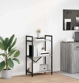 VidaXL Boekenkast Grijs Sonoma 56 x 34 x 96 cm Bewerkt hout
