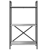 VidaXL Boekenkast Grijs Sonoma 56 x 34 x 96 cm Bewerkt hout