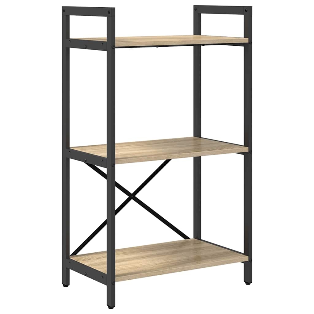 VidaXL Boekenkast Sonoma Eiken 56 x 34 x 96 cm Bewerkt hout