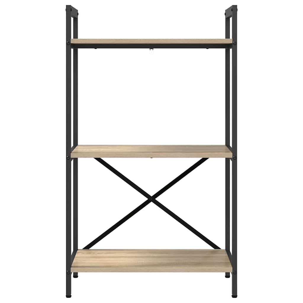 VidaXL Boekenkast Sonoma Eiken 56 x 34 x 96 cm Bewerkt hout