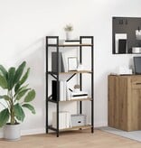 VidaXL Boekenkast Artisan Eiken 56 x 34 x 133,5 cm Bewerkt hout