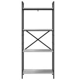 VidaXL Boekenkast Grijs Sonoma 56 x 34 x 133,5 cm Bewerkt hout