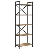 VidaXL Boekenkast Artisan Eiken 56 x 34 x 171 cm Bewerkt hout