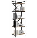 VidaXL Boekenkast Artisan Eiken 56 x 34 x 171 cm Bewerkt hout
