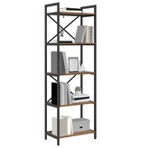 VidaXL Boekenkast Oud Hout 56 x 34 x 171 cm Bewerkt hout