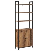 VidaXL Boekenkast Oud Hout 60 x 24 x 161 cm Bewerkt hout