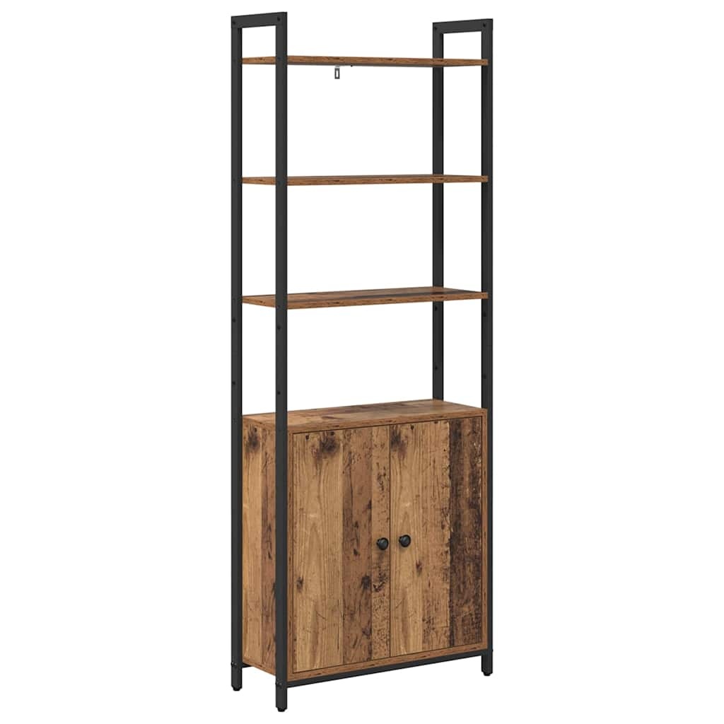 VidaXL Boekenkast Oud Hout 60 x 24 x 161 cm Bewerkt hout