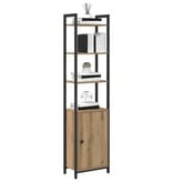 VidaXL Boekenkast Artisan Eiken 40 x 24 x 161 cm Bewerkt hout