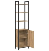 VidaXL Boekenkast Artisan Eiken 40 x 24 x 161 cm Bewerkt hout