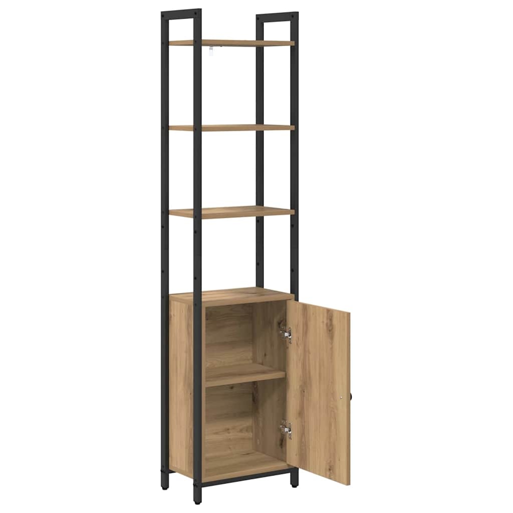 VidaXL Boekenkast Artisan Eiken 40 x 24 x 161 cm Bewerkt hout