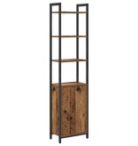 VidaXL Boekenkast Oud Hout 40 x 24 x 161 cm Bewerkt hout