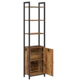 VidaXL Boekenkast Oud Hout 40 x 24 x 161 cm Bewerkt hout