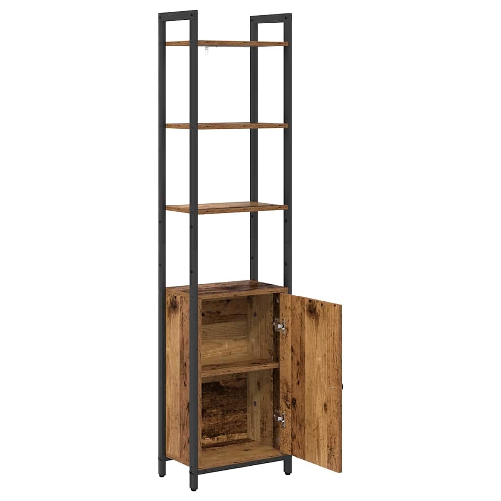 VidaXL Boekenkast Oud Hout 40 x 24 x 161 cm Bewerkt hout