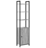 VidaXL Boekenkast Grijs Sonoma 40 x 24 x 161 cm Bewerkt hout