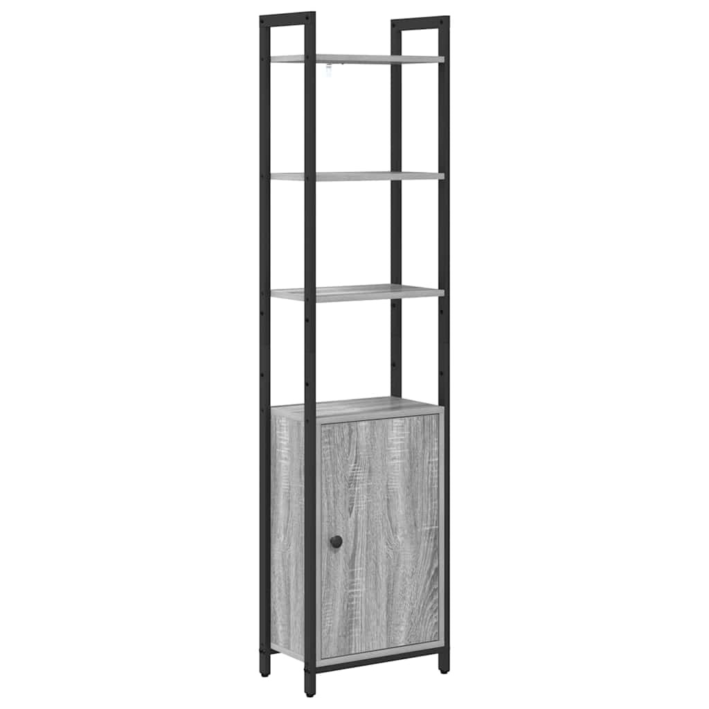 VidaXL Boekenkast Grijs Sonoma 40 x 24 x 161 cm Bewerkt hout