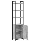 VidaXL Boekenkast Grijs Sonoma 40 x 24 x 161 cm Bewerkt hout