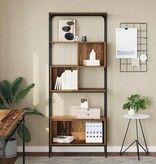 VidaXL Boekenkast Oud Hout 76 x 33 x 188,5 cm Bewerkt hout