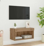 VidaXL TV-kast Artisan Eiken 60 x 30 x 30 cm Bewerkt hout