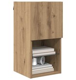 VidaXL Wandgemonteerde TV Kast Artisan Eiken 30,5 x 30 x 60 cm