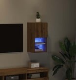 VidaXL Wandgemonteerde TV Kast Artisan Eiken 30,5 x 30 x 60 cm