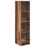 VidaXL Highboard Oud Hout 35 x 37 x 142 cm Bewerkt hout