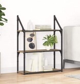 VidaXL Wandplank Artisan Eiken 60 x 21 x 78,5 cm Bewerkt hout