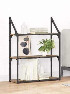 VidaXL Wandplank Artisan Eiken 60 x 21 x 78,5 cm Bewerkt hout